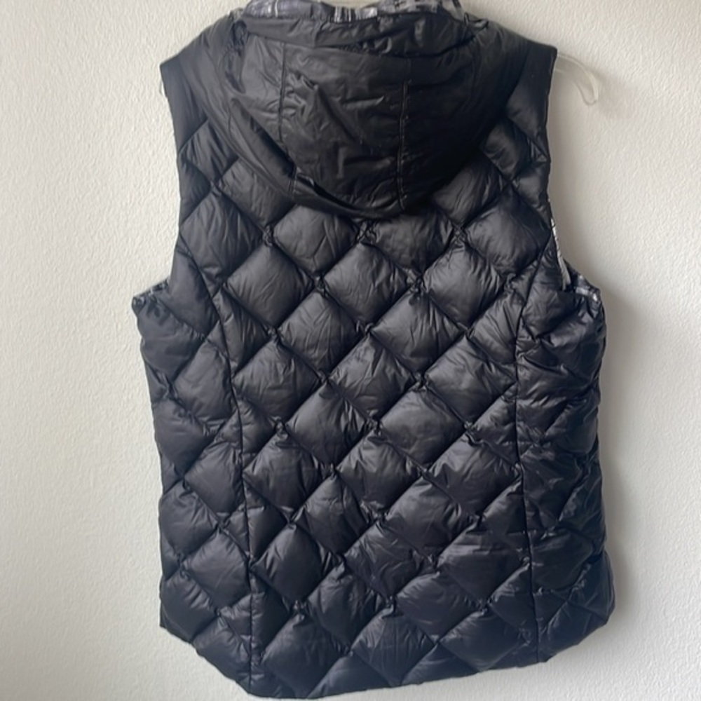 Gerry vest size Large Black and patterned reverisble and packable - Picture 11 of 11